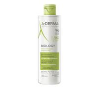 A-derma Biology Acqua Micellare Dermatologica Idra-detergente, Rimuove il trucco Idrata e deterge, Pelle fragile, 400 ml