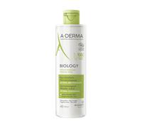 A-derma Biology Acqua Micellare Dermatologica Idra-detergente, Rimuove il trucco Idrata e deterge, Pelle fragile, 400 ml