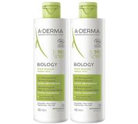 A-DERMA BIOLOGY Latte struccante dermatologico Idra-Detergente 2x400