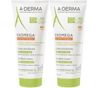 A-DERMA EXOMEGA Control Crema Emolliente Anti-Grattage 2x200 ml Crema