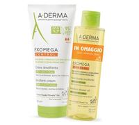 A-Derma EXOMEGA CONTROL CREMA EMOLLLIENTE 200 ML + OLIO LAVANTE 200 ML