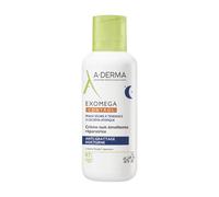 A-derma Exomega Control Crema Notte Emolliente Ristrutturante Pelle Secca A Tendenza Atopica, Prurito Notturno 400ml