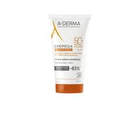 A-Derma Exomega Control Emollient Solar Cream crema protettiva per viso e corpo SPF 50+ 150 ml