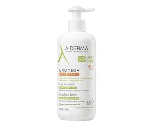 A-Derma Exomega Control - Latte Emolliente per Pelle Secca e Atopica, 400ml