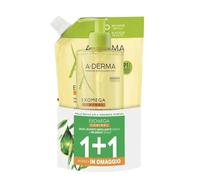 A-Derma Exomega Olio Lavante Emolliente 500ml + Ricarica 500ml Offerta Duopack