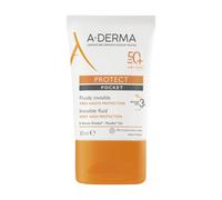 Aderma Protect Pocket Fluido Invisibile Solare Viso 30ml SPF50+