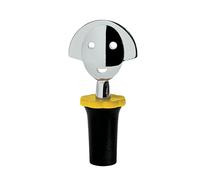 A di Alessi Anna Stop 2 Bottle Stopper, Black -