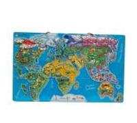 A di arte- Puzzle magnetico del mondo