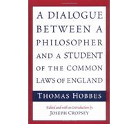 A Dialogue Between a Philosopher and a Student of the Common Laws of England