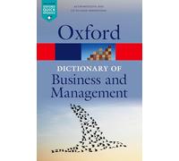 Jonathan Law A Dictionary of Business and Management (Tascabile)