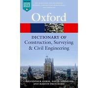 Martin Pritchar A Dictionary of Construction, Surveying, and Civil E (Tascabile)