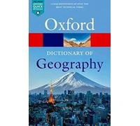 Susan Mayhew A Dictionary of Geography (Tascabile) Oxford Quick Reference