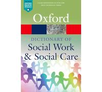 Vicky White John Harris A Dictionary of Social Work and Social Care (Tascabile)