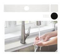 A Dink del lavello cucina tappetino tappetino diatomite lavello rubinetto Guardia per la protezione dell'acqua assorbente lavello di pietra vassoio rapido asciugatura spugna del lavandino rubinetto ta