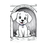 A dog's life coloring book