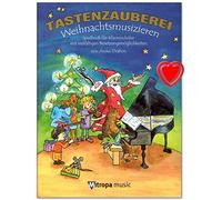 A. Drabon - Libro da gioco per pianoforte con numerose possibilità di occupazione: solo, quadrilaterale, pianoforte, C-Instr, canto (+ clip a forma di cuore)