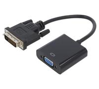 A-DVID-VGAF-01 Convertitore D-Sub 15pin HD Femmina,DVI-D (24+1) Maschio 0,2m ...