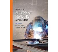 A.E. Bennett Loui Blueprint Reading for Welders, Spiral bound Ve (Anello, filo)