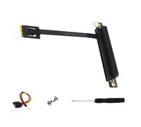 A+E Key NGFF per PCIe 16 x 270 gradi 25 cm Networking Card Risers Cavo adattatore per connettività computer