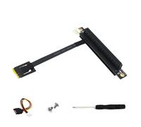 A+E NGFF per PCIe 16 x 270 gradi 25 cm Networking Card Risers Cavo adattatore per connettività computer