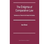 A.E. Orucu The Enigma of Comparative Law (Copertina rigida)
