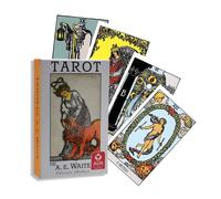 A.E. Waite Mazzo Di Tarocchi 78 Carte Edizione Portoghese Con Manuale AGM