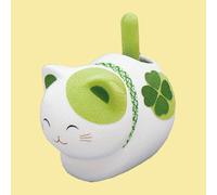A Energia Solare Kyoto Giapponese Relax Gatto Bobble Coda Feng Shui Neko Verde