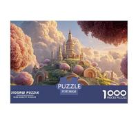 A Estate Surrounded by Clouds 1000 Pezzi Taglio Preciso Puzzle Cloud Castle Divertente Jigsaw Educativo Arredo Per Amici 38x26cm/1000pcs