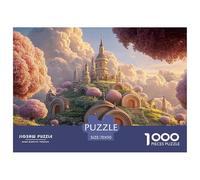 A Estate Surrounded by Clouds 1000 Pezzi Taglio Preciso Puzzle Cloud Castle Divertente Jigsaw Educativo Arredo Per Amici 70x50cm/1000pcs