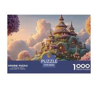 A Estate Surrounded by Clouds 1000 Piece Taglio Preciso Puzzle Cloud Castle Divertente Jigsaw Educativo Per Amici 38x26cm/1000pcs