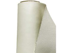 A-Express Finta Pelle Tessuto Similpelle Vinile Impermeabile Tessuto di cuoio Materiale Abbigliamento Sartoria - Crema 1 Metro (100cm x 140cm)