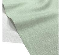 A-Express Morbida Tessuto Effetto Lino Tenda Borse Progettista Stoffa Materiale di Sartoria 145cm Larghezza - 5 Metri 500cm x 145cm Celadon chiaro