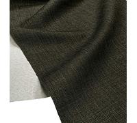 A-Express Morbida Tessuto Effetto Lino Tenda Borse Progettista Stoffa Materiale di Sartoria 145cm Larghezza - Mezzo Metro 50cm x 145cm Carbone