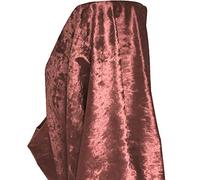 A-Express Premium Morbida Velluto Schiacciato Tessuto Materiale Tenda Cuscino Sartoria 140cm Larghezza - Mezzo Metro 50cm x 140cm Oro rosa