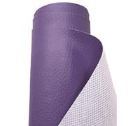 A-Express Strutturato Tessuto Ecopelle Materiale Granulato Morbida Finta pelle Vinile Materiale - Viola 2 Metri (200cm x 140cm)