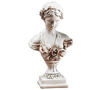 A.F.N.A.L Statua a busto dea classica decorazione da tavolo, idea regalo, mitologia greca e romana, decorazione per interni per casa e ufficio, replica in resina di Minerva, 22,1 cm di altezza, stile