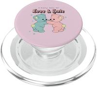 A Fairy Tale Of Love & Hate (Grafica Divertente Orso Carino) PopSockets PopGrip per MagSafe
