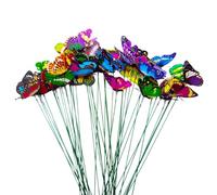 A Farfalla Per Giardino 50 Pezzi Di Ornamento Artificiale Impermeabile