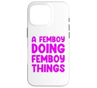 A Femboy Doing Femboy Things Custodia per iPhone 16 Pro