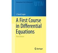 A First Course in Differential Equations