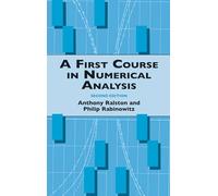 A First Course in Numerical Analysis: Second Edition