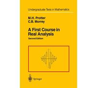 A First Course in Real Analysis