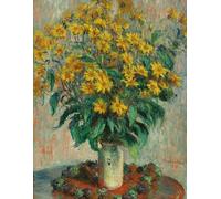 A Five Year Journal: A Daily Time Capsule You’ll Want to Leave Out: Master Artist Cover - Claude Monet Jerusalem Artichoke Flowers