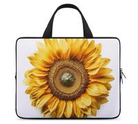 A Flower - Custodia per computer portatile, ultrasottile, impermeabile, 10", con cinghia da polso