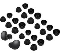 A-Focus 12 paia di cuscinetti auricolari per Galaxy Buds 2 e Galaxy Buds Plus, S M L 3 dimensioni di ricambio in silicone per auricolari compatibili con Samsung Galaxy Buds 2 SM-R177, nero