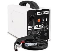 Telwin 821076 Bimax 140 Turbo Saldatrice a Filo Flux e Mig-Mag, 230 V, Bimax 140, Bianco