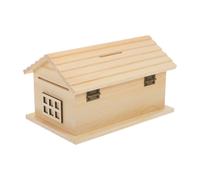 A Forma Casa In Legno Salvadanaio Da Te