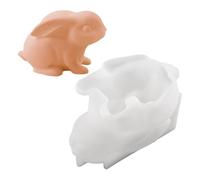 a forma di coniglietto pasquale per resina 3D in silicone per | Stampi festivi per organizzatori di feste, appassionati di vacanze, hobbisti creativi per la casa, eventi a tema