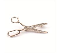 a Forma di Forbici con Strass - Forbici in Metallo , Elegante Unisex a e Donne, Accessorio per Matrimoni e Feste, Idea Regalo Unica con Decorazioni in Strass