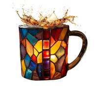 a forma di libro, creativa, vintage, per amanti della letteratura | Tazza per bevande con manico per amanti della letteratura, lettura, pausa, collezione, casa, cucina, libreria, studio